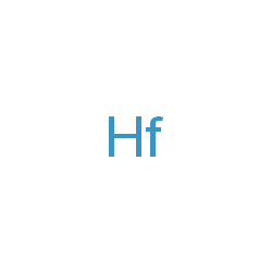 ChemSpider 2D Image | Hafnium | Hf