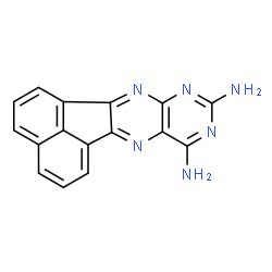 ChemSpider 2D Image | Acenaphtho[1,2-g]pteridine-9,11-diamine | C16H10N6