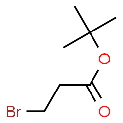 ChemSpider 2D Image | tert-Butyl 3-bromopropanoate | C7H13BrO2