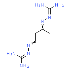ChemSpider 2D Image | N'',N'''''-1,3-Butanediylidenedicarbonohydrazonic diamide | C6H14N8