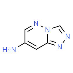 ChemSpider 2D Image | [1,2,4]Triazolo[4,3-b]pyridazin-7-amine | C5H5N5
