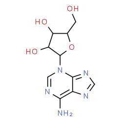 ChemSpider 2D Image | 3-Pentofuranosyl-3H-purin-6-amine | C10H13N5O4