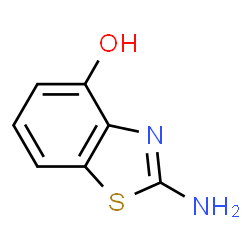 ChemSpider 2D Image | 2-Amino-4-benzothiazolol | C7H6N2OS