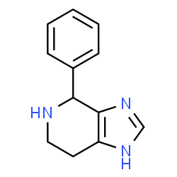 ChemSpider 2D Image | 4-phenyl-3H,4H,5H,6H,7H-imidazo[4,5-c]pyridine | C12H13N3