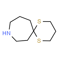 ChemSpider 2D Image | 1,5-Dithia-9-azaspiro[5.6]dodecane | C9H17NS2
