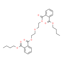 ChemSpider 2D Image | Dibutyl 2,2'-(oxydi-2,1-ethanediyl) diphthalate | C28H34O9