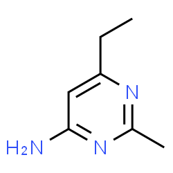 ChemSpider 2D Image | 6-Ethyl-2-methyl-4-pyrimidinamine | C7H11N3