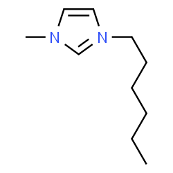 ChemSpider 2D Image | 1-hexyl-3-methyl-imidazole | C10H19N2
