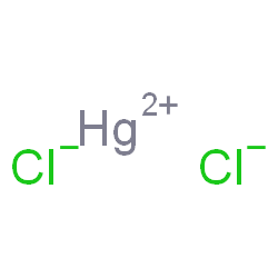 ChemSpider 2D Image | Mercury(II) chloride | Cl2Hg