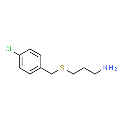 ChemSpider 2D Image | 3-[(4-Chlorobenzyl)sulfanyl]-1-propanamine | C10H14ClNS