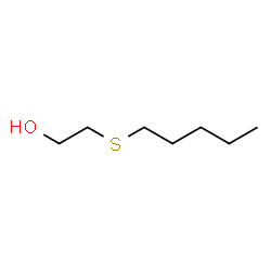 ChemSpider 2D Image | 2-(Pentylsulfanyl)ethanol | C7H16OS
