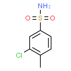 ChemSpider 2D Image | 3-Chloro-p-toluenesulfonamide | C7H8ClNO2S