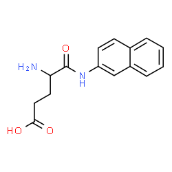 ChemSpider 2D Image | N-2-Naphthyl-alpha-glutamine | C15H16N2O3
