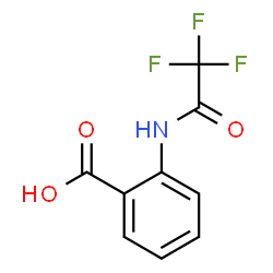 ChemSpider 2D Image | 2-[(Trifluoroacetyl)amino]benzoic acid | C9H6F3NO3