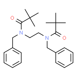 ChemSpider 2D Image | N,N'-1,2-Ethanediylbis(N-benzyl-2,2-dimethylpropanamide) | C26H36N2O2