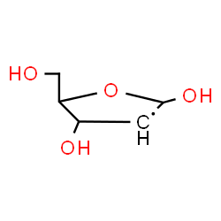 ChemSpider 2D Image | 2-(hydroxymethyl)-3,5-dihydro-2H-furan-3,5-diol | C5H9O4