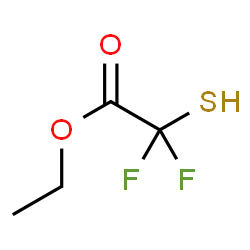 ChemSpider 2D Image | Ethyl difluoro(sulfanyl)acetate | C4H6F2O2S