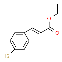 ChemSpider 2D Image | Ethyl (2E)-3-(4-sulfanylphenyl)acrylate | C11H12O2S