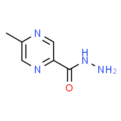 ChemSpider 2D Image | 5-Methyl-2-pyrazinecarbohydrazide | C6H8N4O