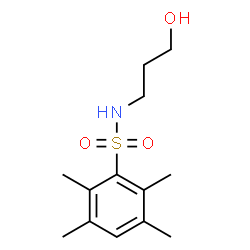 ChemSpider 2D Image | N-(3-Hydroxypropyl)-2,3,5,6-tetramethylbenzenesulfonamide | C13H21NO3S