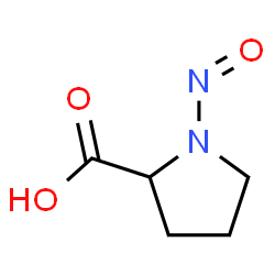 ChemSpider 2D Image | nitrosoproline | C5H8N2O3