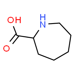 ChemSpider 2D Image | 2-Azepanecarboxylic acid | C7H13NO2