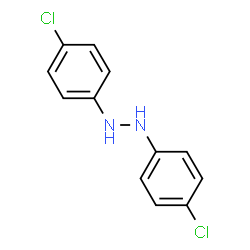 ChemSpider 2D Image | 1,2-Bis(4-chlorophenyl)hydrazine | C12H10Cl2N2