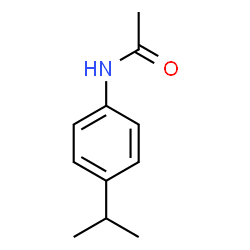 ChemSpider 2D Image | N-(4-Isopropylphenyl)acetamide | C11H15NO