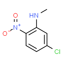 ChemSpider 2D Image | 5-Chloro-N-methyl-2-nitroaniline | C7H7ClN2O2