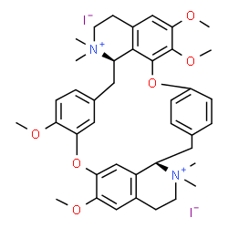 ChemSpider 2D Image | Metocurine Iodide | C40H48I2N2O6