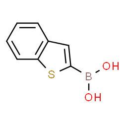 ChemSpider 2D Image | Thianaphthene-2-boronic acid | C8H7BO2S