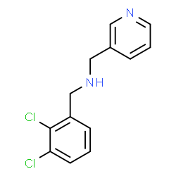 ChemSpider 2D Image | 1-(2,3-Dichlorophenyl)-N-(3-pyridinylmethyl)methanamine | C13H12Cl2N2