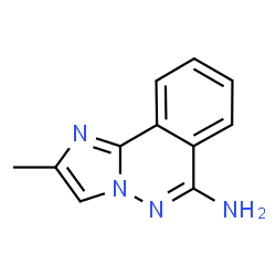 ChemSpider 2D Image | 2-Methylimidazo[2,1-a]phthalazin-6-amine | C11H10N4