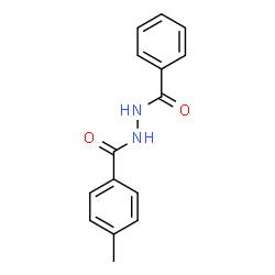 ChemSpider 2D Image | N'-Benzoyl-4-methylbenzohydrazide | C15H14N2O2