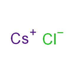 ChemSpider 2D Image | Caesium chloride | ClCs