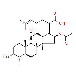 ChemSpider 2D Image | fusidic acid | C31H48O6