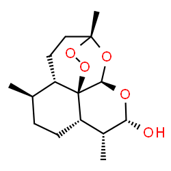 ChemSpider 2D Image | Dihydroartemisinin | C15H24O5