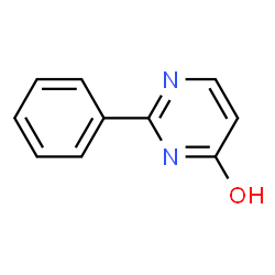 ChemSpider 2D Image | 2-Phenylpyrimidin-4-ol | C10H8N2O
