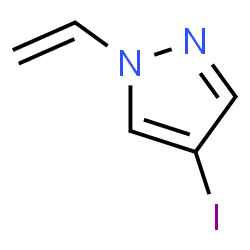 ChemSpider 2D Image | 1-ethenyl-4-iodopyrazole | C5H5IN2