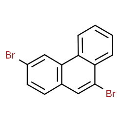 ChemSpider 2D Image | 3,9-Dibromophenanthrene | C14H8Br2