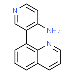 ChemSpider 2D Image | 3-(8-Quinolinyl)-4-pyridinamine | C14H11N3