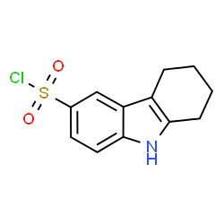 ChemSpider 2D Image | 2,3,4,9-Tetrahydro-1H-carbazole-6-sulfonyl chloride | C12H12ClNO2S