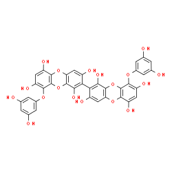 ChemSpider 2D Image | 8,8'-Bieckol | C36H22O18