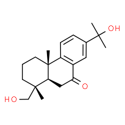 ChemSpider 2D Image | 15,18-Dihydroxyabieta-8,11,13-trien-7-one | C20H28O3