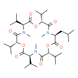 ChemSpider 2D Image | enniatin B4 | C34H59N3O9