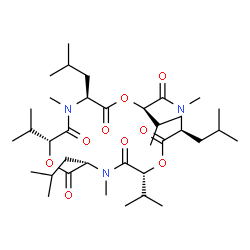 ChemSpider 2D Image | (-)-Enniatin C | C36H63N3O9