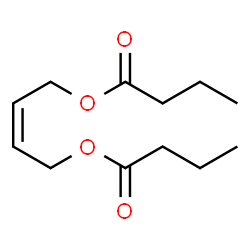 ChemSpider 2D Image | 2-Butene-1,4-Diylbutyrate | C12H20O4