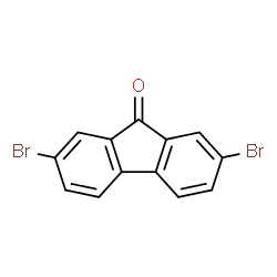 ChemSpider 2D Image | 2,7-Dibromo-9-fluorenone | C13H6Br2O