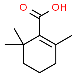 ChemSpider 2D Image | ?-cyclogeranic acid | C10H16O2