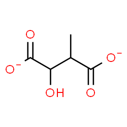 ChemSpider 2D Image | (R,S)-b-Methylmalate | C5H6O5